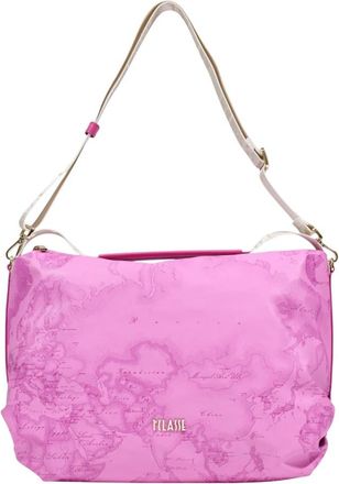 Alviero Martini 1A Classe Grote Schoudertas - Dames - Schoudertassen - Roze - ONE Size - Polyester - Tassen