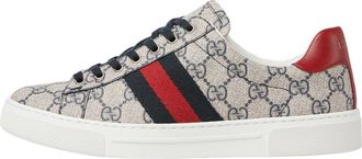 Gucci (WMNS) Gucci Ace Canvas Beige Monogram 760774-FACMZ-4049