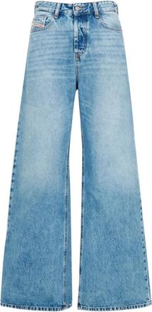 Diesel 1996 D-Sire Relaxed Jeans - Dames - Loose Fit Jeans - Blauw - W27 L32 - Katoen - Jeans
