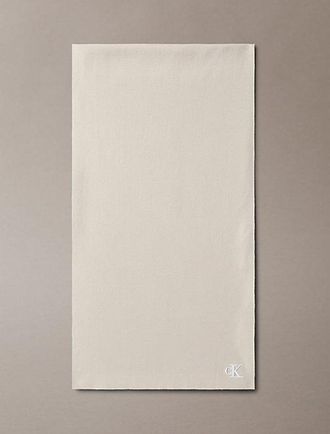 Calvin Klein Bufanda Con Logo Distintivo