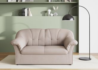 Domo Collection 2-Sitzer »Pegnitz für kleine Räume, Breite 155cm,« zeitlos, elegante Armlehnen, komfortabel