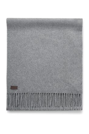 Canali Fringed Cashmere Scarf