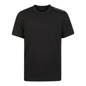 Moncler Heren, Tops, Zwart, Maat: L