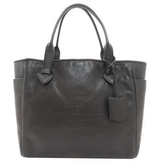 Loewe Dark Brown Leather Tote Bag (Pre-Owned)