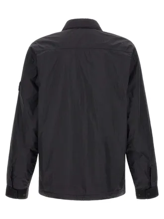 Stone Island Nylon Shell Overshirt - Black