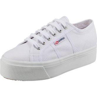 Superga Womens Superga 2790 - Platform Sneaker White S9111LW