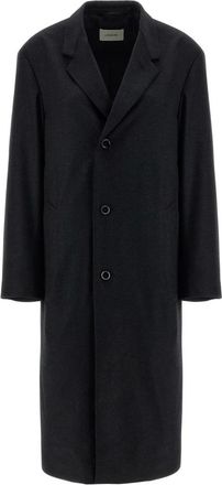Christophe Lemaire Abrigo Chesterfield Suave - Coats - Mujer - Gris - S