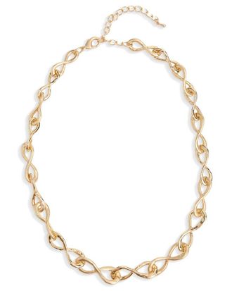 Saachi Saachi Infinity Link Collar Necklace