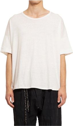 Jan-Jan Van Essche Hombre, Camisetas, Blanco, Talla: L