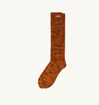 Autry BICOLOR SOCKS WITH EMBROIDERED LOGO UNISEX