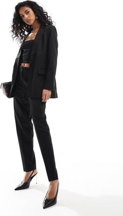 Vero Moda mix and match tapered tailored pants in black - part of a set