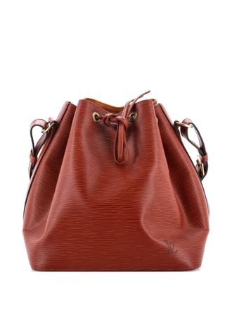 Louis Vuitton Petit Noe Handbag Epi Leather bucket bag - Brown