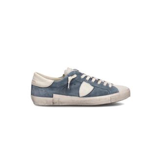 Philippe Model Low-top Trainers in mixed textures