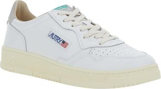 Autry Mens Sneakers Medalist Low White Leather Cow Trainers
