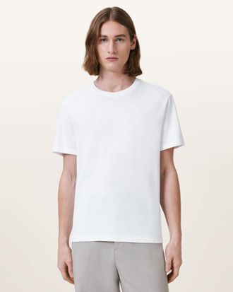 AllSaints Cotton/Modal Slater Crew Neck T-Shirt, Size: M