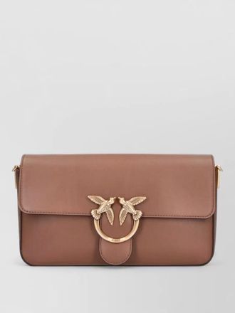 Pinko na leather clutch bag