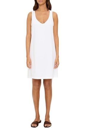 Michael Stars Camilla Cotton Tank Dress in White at Nordstrom, Size X-Small