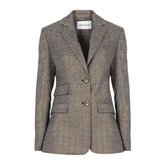 Silvian Heach Coreg Blazer - Dames - Jassen - Grijs - Maat: 2XS Zijde