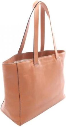 Loewe Pre-owned Tote Bags, female, Brown, Size: ONE SIZE Pre-owned Leather Shoulder Bag