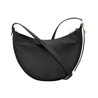 Longchamp Tassen, Dames, Zwart, ONE Size, Leer, Le Foulonn&eacute; Crossbody Bag