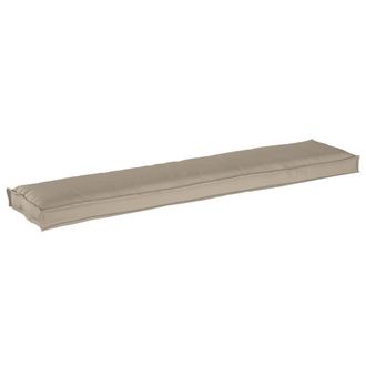 vidaXL Coj&iacute;n De Palet Taup&eacute; 180 X 40 X 8 Cm Tela Oxford Vidaxl