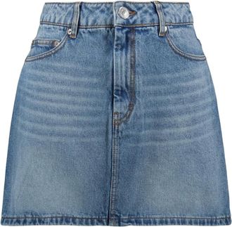 Ami Dames, Rokken, Blauw, Maat: W29 Denim
