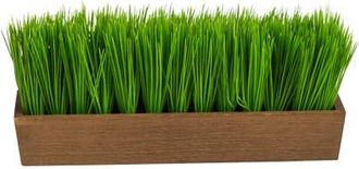 Nearly Natural 12-in Grass Artificial Plant in Decorative Planter in Green at Nordstrom