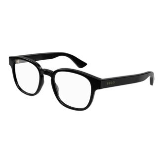 Gucci Glasses, unisex, Black, Size: 49 MM Eyeglasses