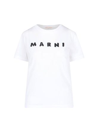 Marni Logo T-Shirt - White