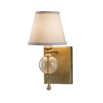 Netlighting Argento 1 Light Indoor Candle Wall Light Oxidized Silver Leaf E14