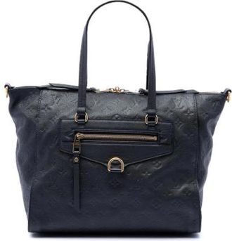 Louis Vuitton Pre-owned Lumineuse PM - Dames - Vintage Shopper - Blauw - ONE Size - Leer - Vintage