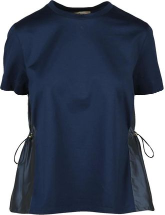 Herno Tops, Dames, Blauw, L, Katoen, T-shirts