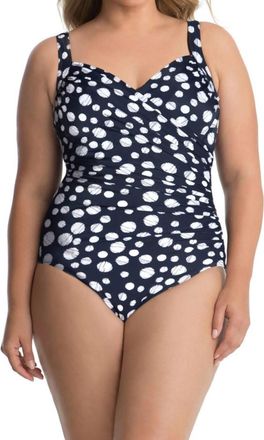 Miraclesuit Sanibel One Piece Swimsuit - Plus In Dots Hot