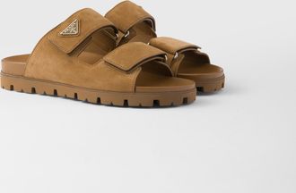 Prada Suede band sandals