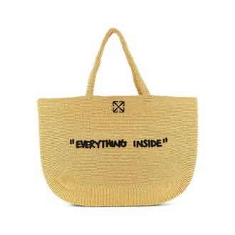 Off-white Tote Bags, female, Beige, Size: ONE SIZE Tote Bag
