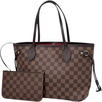 Louis Vuitton Pre-owned Tote Bags, female, Brown, Size: ONE SIZE Pre-owned Damier Canvas Tote Bag
