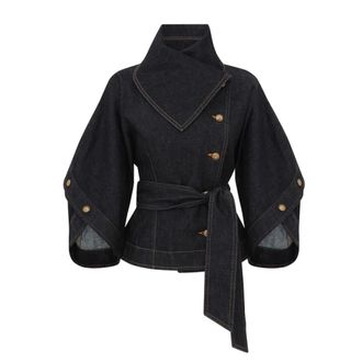 Zimmermann Jackets - female - Zimmermann - Denim Jackets - Blue - XS - Jackets