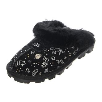 UGG Slippers - Dames - Pantoffels - Zwart - 36 EU - Schoenen