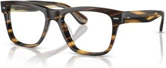 Oliver Peoples 51mm Rectangle optical glasses in Tortoise at Nordstrom