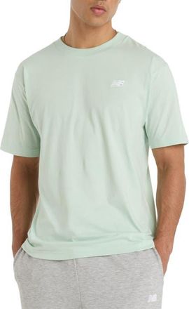New Balance Sport Essentials Relaxed Fit Cotton T-Shirt in Clay Ash at Nordstrom, Size Small