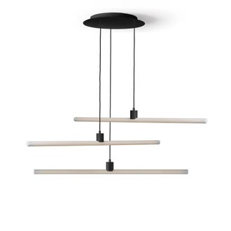 Daylight Italia L&aacute;mpara de techo con roset&oacute;n negro