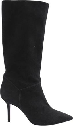 Guglielmo Rotta Camoscio Nero - Dames - Laarzen met Hak - Zwart - 37 EU - Schoenen