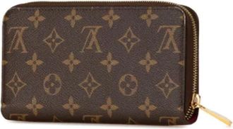 Louis Vuitton Pre-owned Wallets, female, Brown, Size: ONE SIZE Pre-owned Plastic Wallets
