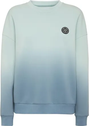 Plein Sport Oversize Hoodie Sweatshirt Degrade Women in Lightblue at Nordstrom, Size X-Small