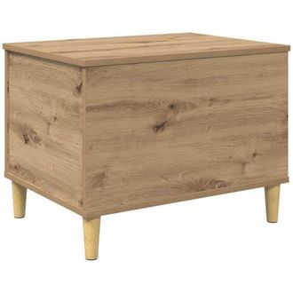 vidaXL Armario De Noche Roble Artesanal 60 X 44,5 X 45 Cm Vidaxl