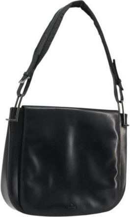 Gucci Pre-owned Vintage Schoudertas - Dames - Vintage Schoudertas - Zwart - ONE Size - Leer - Vintage