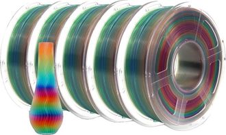 OEM Filamento Jayo Pla, 1,75 Mm De Di&aacute;metro, 5 Rollos