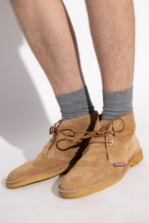 Dsquared2 Suede Ankle Boots, Mens, Brown