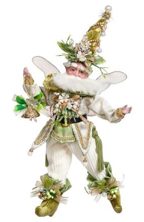 Mark Roberts Mistletoe Magic Fairy, Small in Moss at Nordstrom