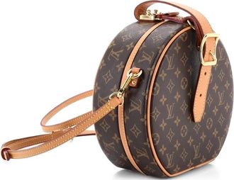 Louis Vuitton Petite Boite Chapeau Bag Monogram Canvas crossbody bag - Bruin
